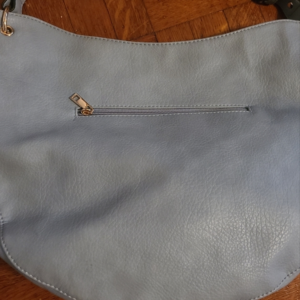 HP🔥🔥🔥Gorgeous designer light blue leather shoulder/hand bag - Picture 6 of 7